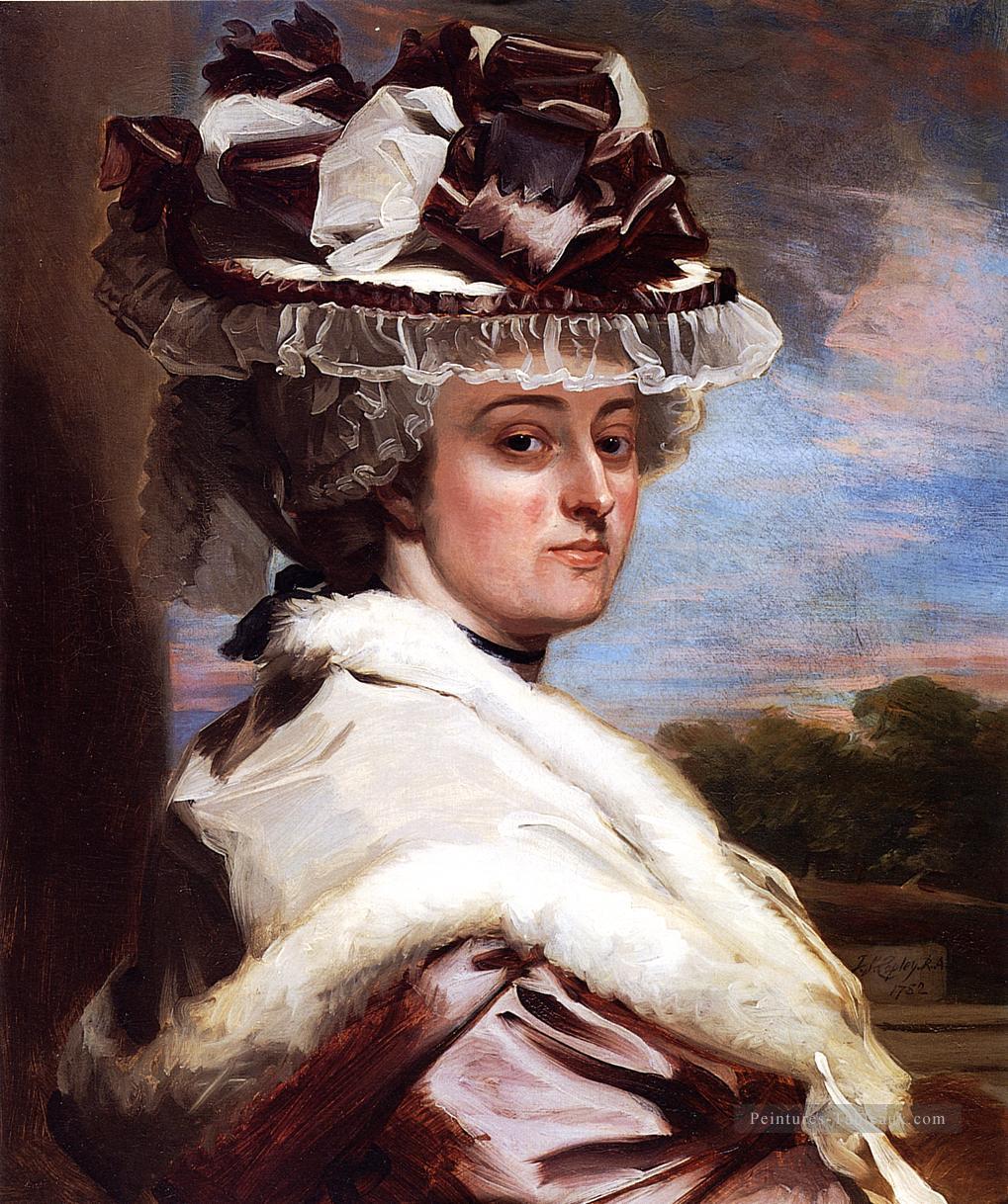 Portrait de Letitia F Balfour Nouvelle Angleterre Portraiture John Singleton Copley Peintures à l'huile